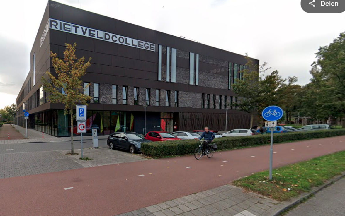 foto rietveldcollege gebouw